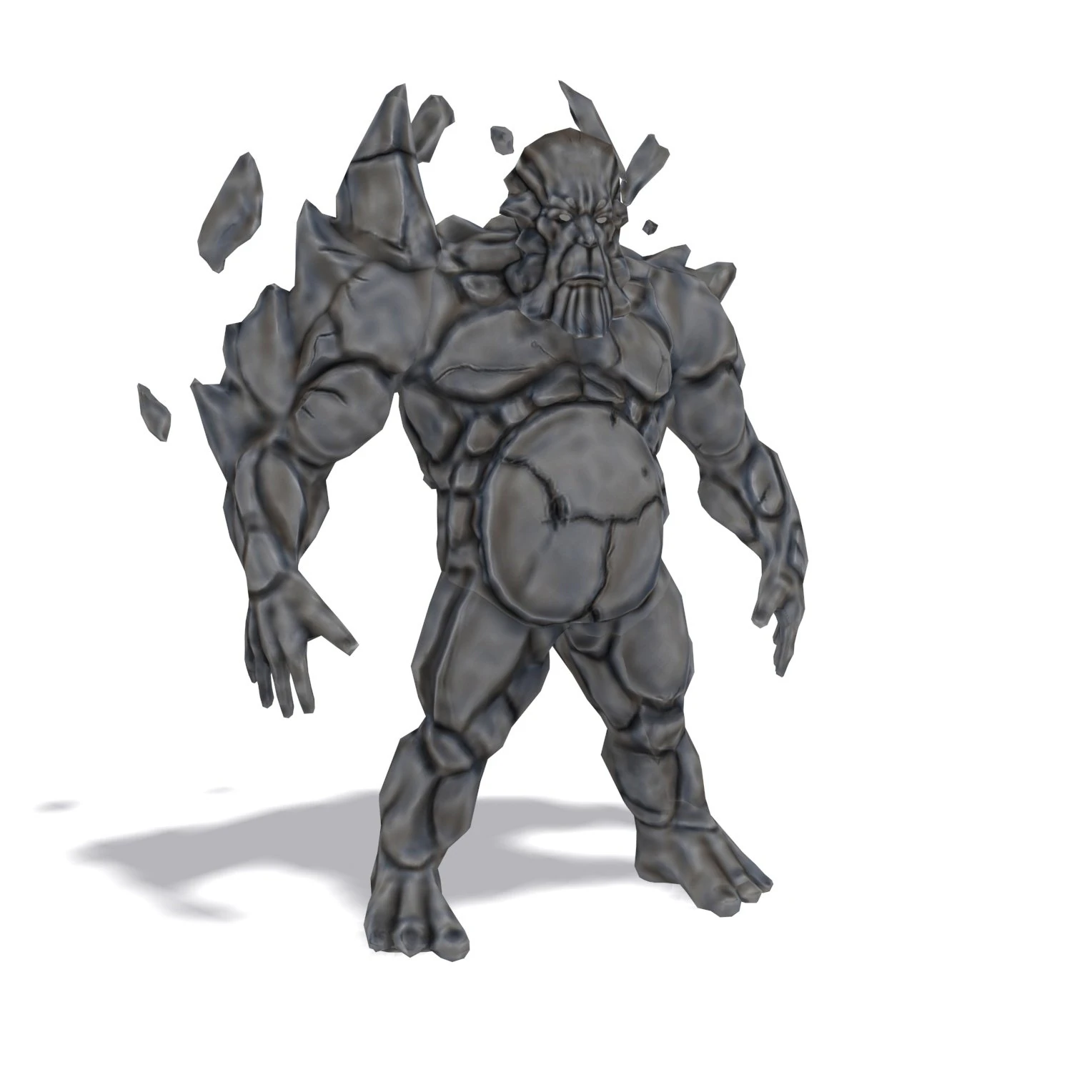 rocky giant 3D Model .c4d .max .obj .3ds .fbx .stl .blend 