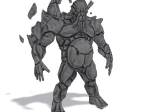 felsiger Riese 3D Modell