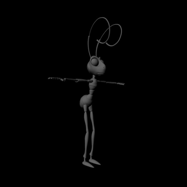 ants 3D Model .c4d .max .obj .3ds .fbx .stl .blend 