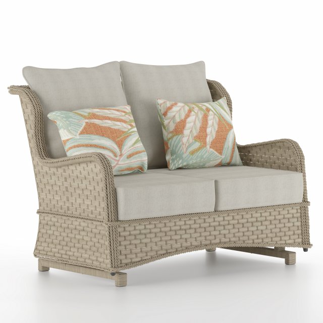 Loveseat glider 3D 模型 .c4d .max .obj .3ds .fbx .stl .blend 