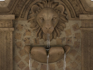 royal lions-head 3D Model