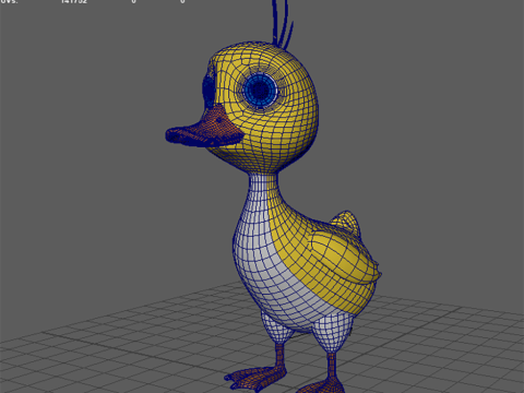 Duck 3D Model