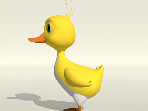 Duck 3D Model