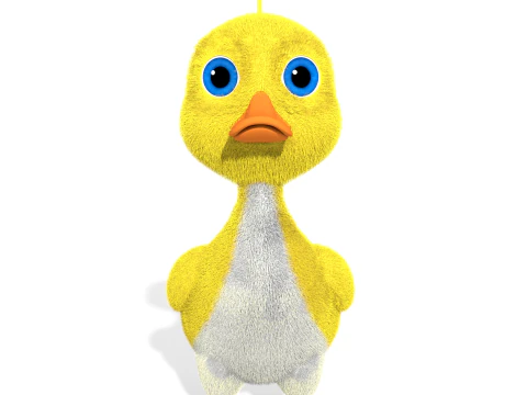 बत्तख 3D मॉडल