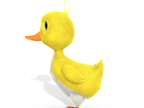 बत्तख 3D मॉडल