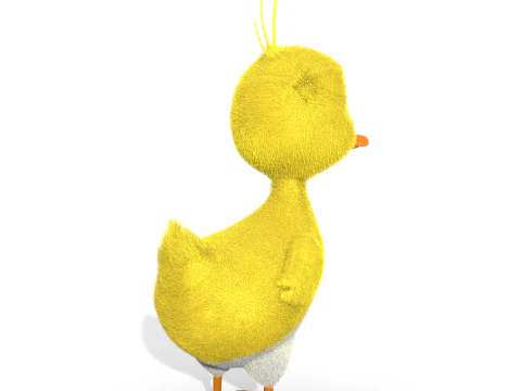 बत्तख 3D मॉडल