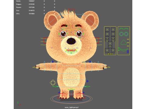 Bear 3D Модель