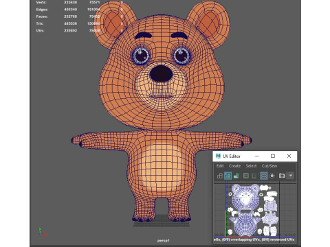 Bear 3D Model