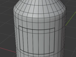 medizinische Flasche 3D Modell