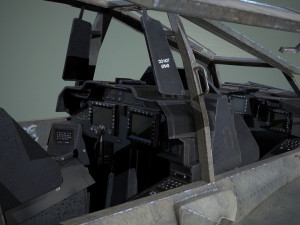 ah-64d apache longbow low poly 3D 모델