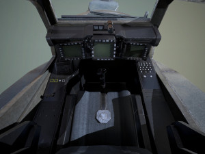 ah-64d apache longbow low poly 3D 모델