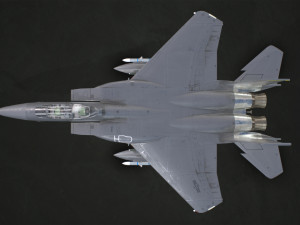 mcdonnell douglas f-15e strike eagle - low poly 3Dモデル