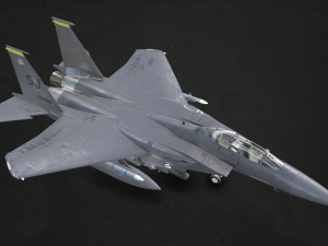 mcdonnell douglas f-15e strike eagle - low poly 3Dモデル
