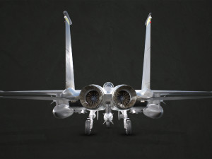 mcdonnell douglas f-15e strike eagle - low poly 3Dモデル