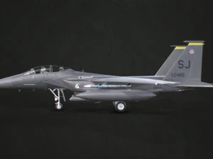 mcdonnell douglas f-15e strike eagle - low poly 3D Model