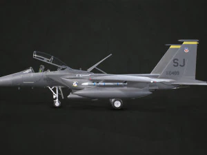 mcdonnell douglas f-15e strike eagle - low poly 3D Model