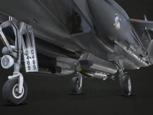 mcdonnell douglas f-15e strike eagle - low poly 3D Model