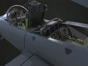 mcdonnell douglas f-15e strike eagle - low poly 3D Model