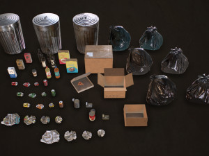 urban trash pack vol 1 - low poly 3D Model