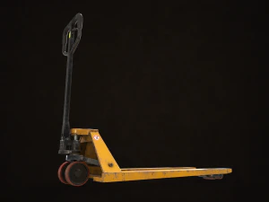 hand pallet truck - low poly 3D Model