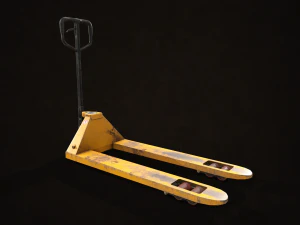 hand pallet truck - low poly 3D Model