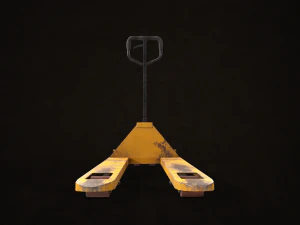 hand pallet truck - low poly 3D Model