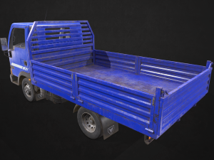 light truck tipper - low poly 3D 모델
