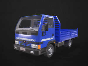 light truck tipper - low poly 3D 모델