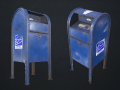 mailbox - low poly 3D मॉडल
