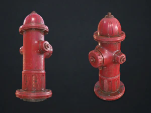 cole&ccedil;&atilde;o de elementos de rua 1 - low poly Modelo 3D