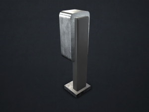 phone booth - low poly 3D 模型