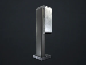 phone booth - low poly 3D Model