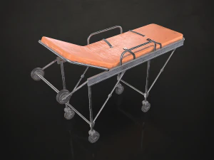 Ambulance Type 3 V1 - Low Poly 3D Model