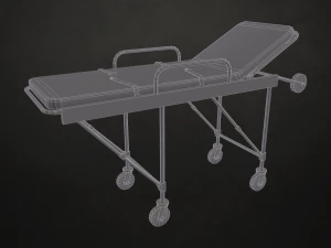Ambulance Type 3 V1 - Low Poly 3D Model