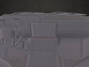 Ambulance Type 3 - Low Poly Modelo 3D