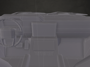 Ambulance Type 5 - Low Poly 3D-Modell