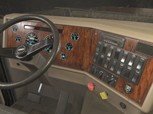 Classic Truck - Black - Low Poly 3D Модель