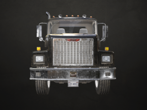 Classic Truck - Black - Low Poly 3D Модель