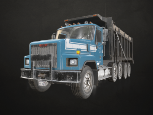 Volvo FMX 500 8x4 Billencs Dump Truck 3D model - TurboSquid