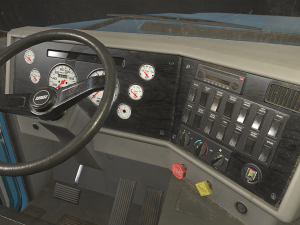 Classic Dump Truck - Low Poly Modèle 3D