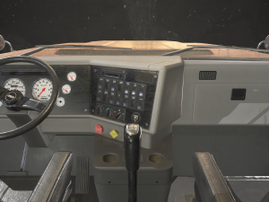 Classic Flatbed Truck - Low Poly 3D-Modell