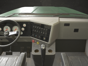 Classic Garbage Truck - Low Poly 3D-Modell