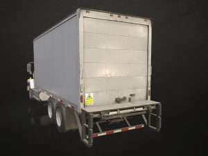 Classic Cargo Truck - Low Poly 3D Модель