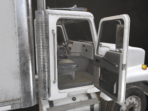 Classic Cargo Truck - Low Poly 3D Модель