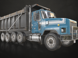 Classic Truck Collection - Low Poly Model 3D