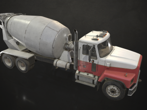 Classic Truck Collection - Low Poly Model 3D