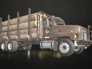 Classic Truck Collection - Low Poly 3D Model