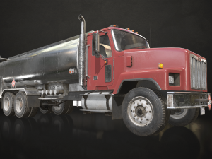 Classic Truck Collection - Low Poly Model 3D