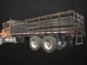 Classic Truck Collection - Low Poly Model 3D
