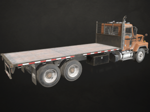 Classic Truck Collection - Low Poly Model 3D